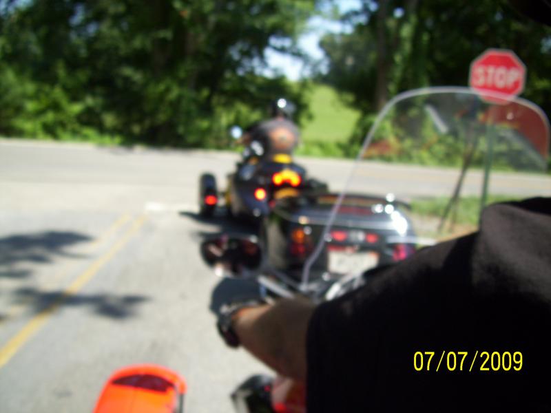 Following Lamont to town.