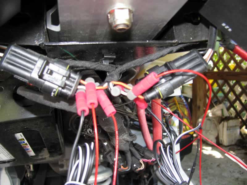 Frankenstein's Monster - Brake light tapping with Posi-Tap connectors