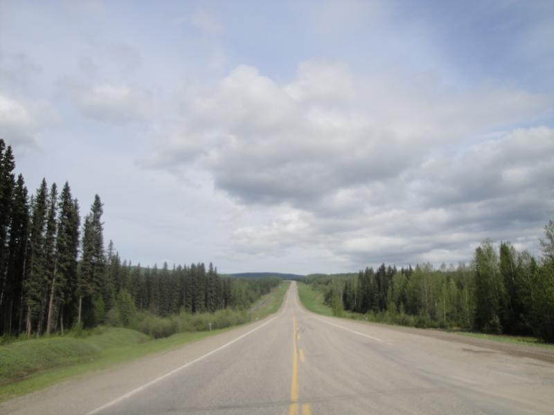 From Watson's Lake, Yukon Terr. to Fort Nelson, B.C.