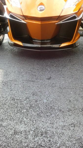 Front bump skid plate from Spyderpops.com