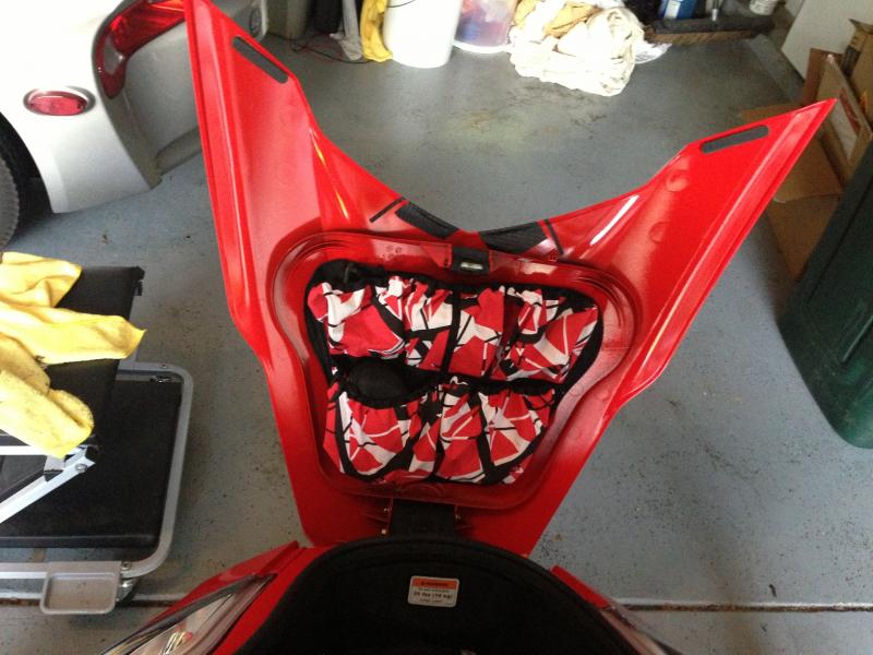 Front Lid Organizer (FLO) custom made by Brenda Thompson (Shewhoprays)