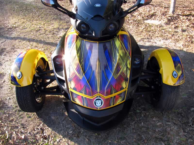 Front of my Spyder