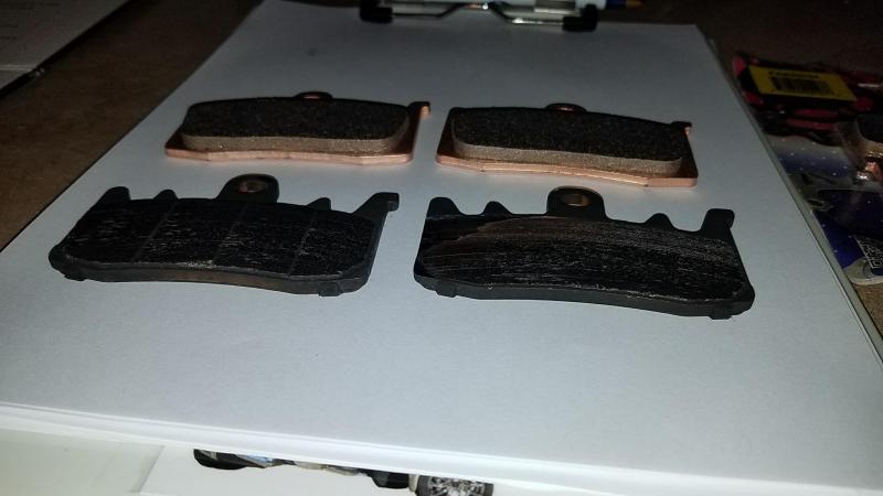 Front Pad angled comparison 2