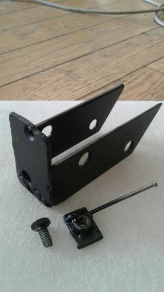 Front re-locating brackets..