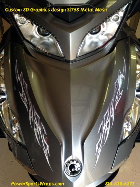 front trunk tag- Just enough to set the bike off and make it your own.