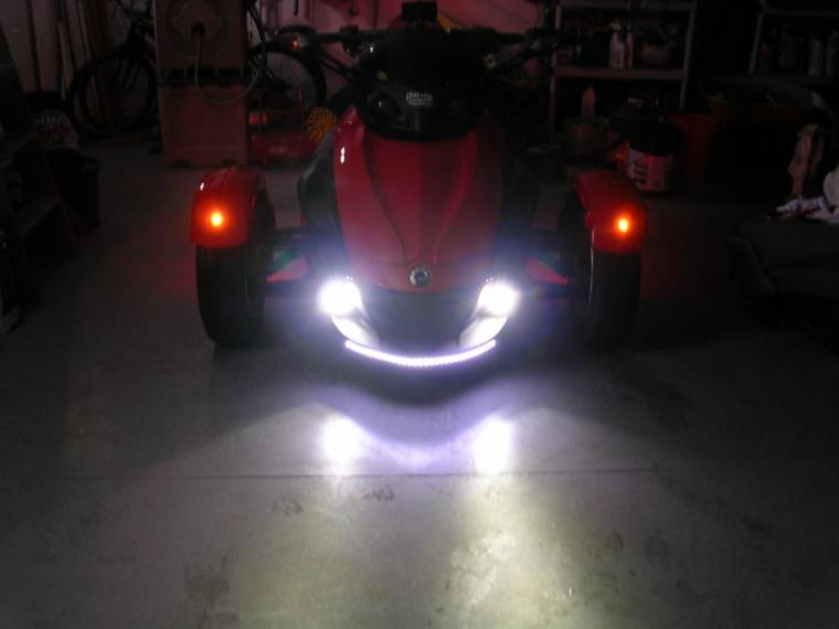 Front view LED only high