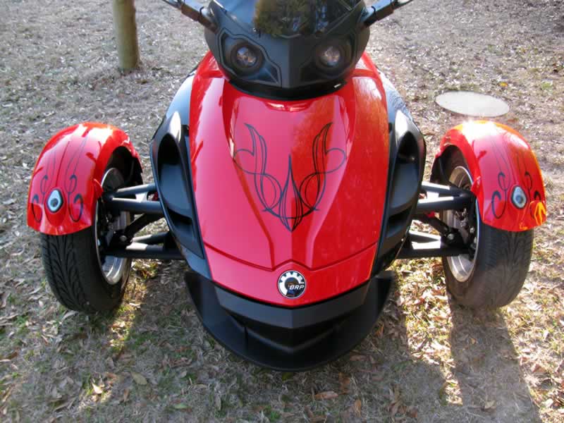 Front view of my wife's Spyder