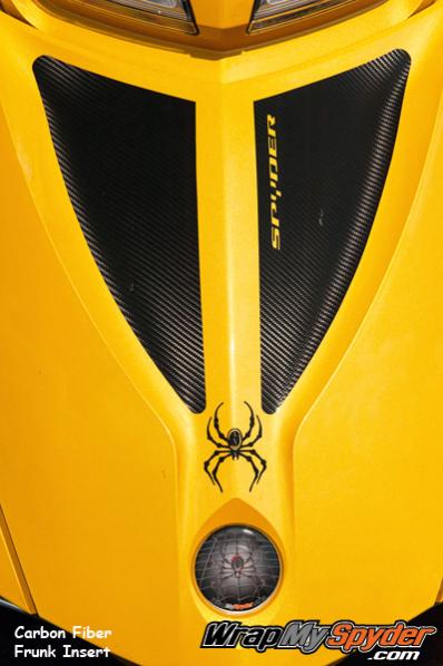 Frunk Insert CF close Quad Stripe