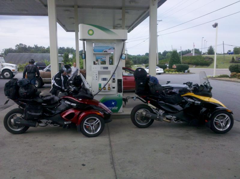 Fuel Stop on way to Maggie Valley