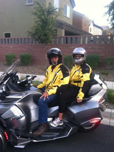 Gail & Joseph 
Ride with Sister in Phoenix, AZ