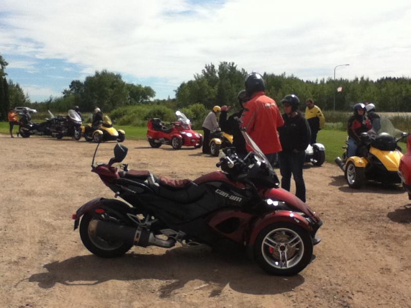 Gas and break time in Onamia,