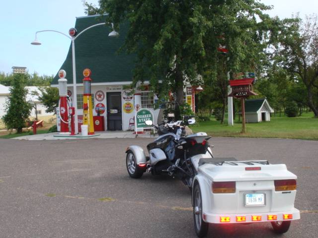 gas station
