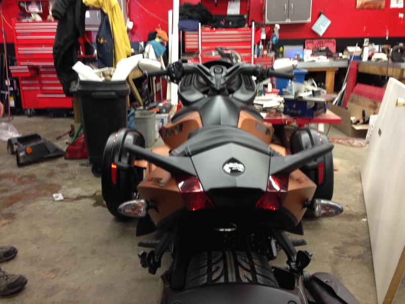 getting into shop for set up