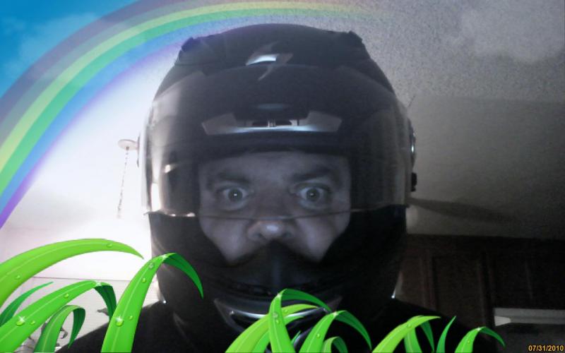 Getting my game face on!!  :-0