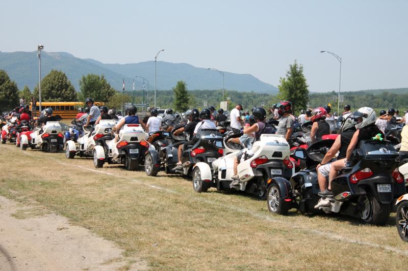 Getting ready for the parade