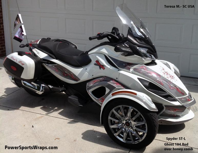 Ghost 104 Red Honey Comb 1