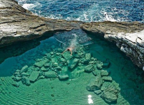 Giola Lagoon, Thassos Island, Greece