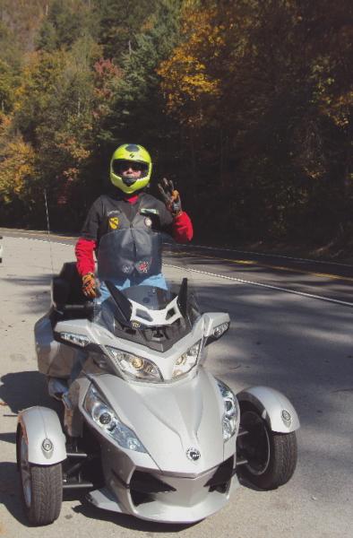 Giving the 3-finger wave