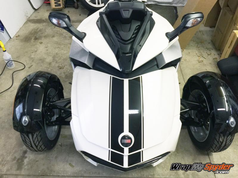 Glossy Black F3 GT Racing Stripe