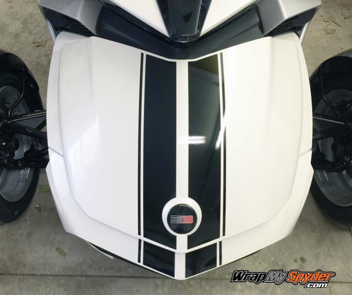 Glossy Black F3 GT Racing Stripe