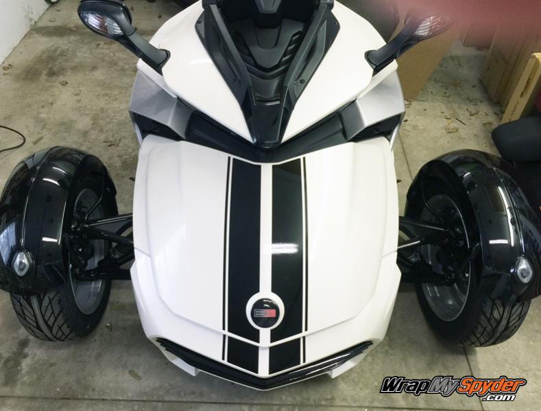 Glossy Black F3 GT Racing Stripe