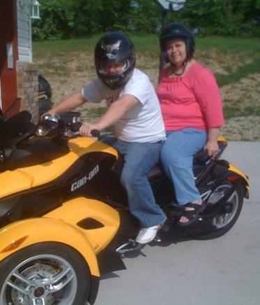 Go Grandma GO!!!!!  Mother-In law loving the the spyder