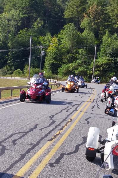 Gore Mt ride: turn-around