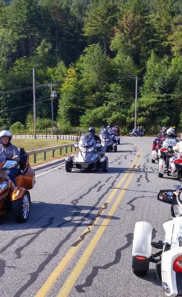 Gore Mt ride: turn-around