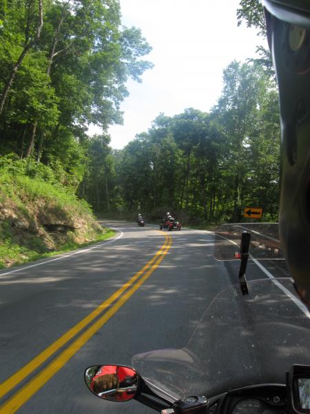 Great twisty state highway, helping us avoid Knoxville, TN too!