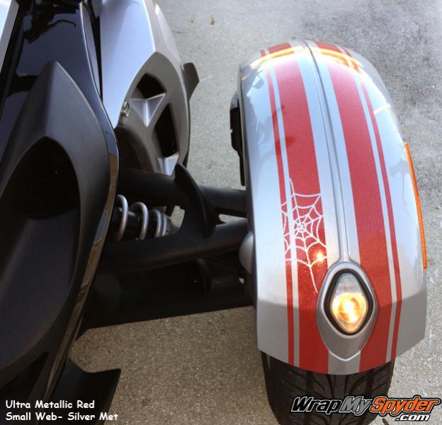 GT Racing stripe Classic Fender  UM RED color