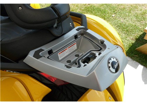 "Guts" of Sport rack without plate.