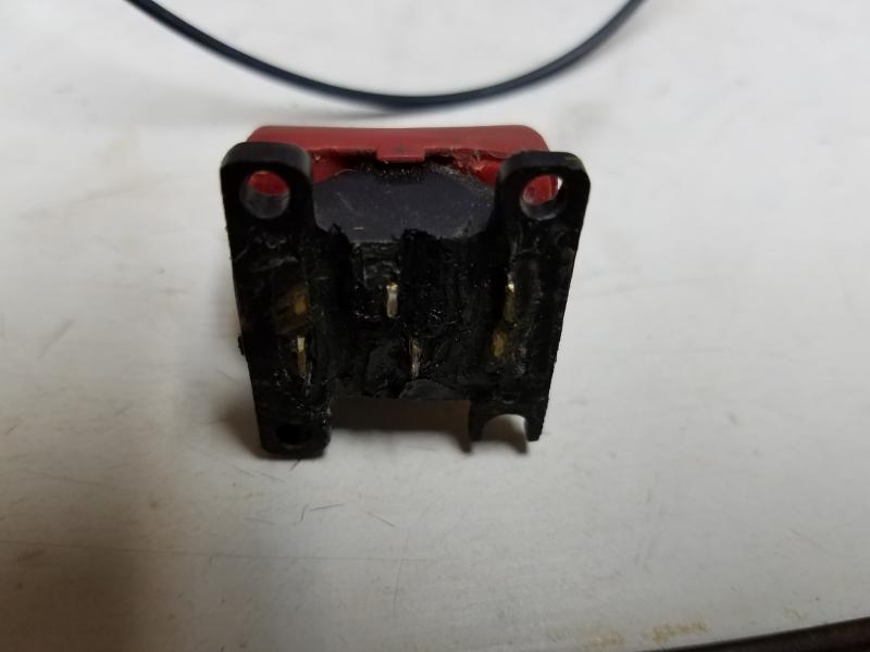 Hand made air ride switch
