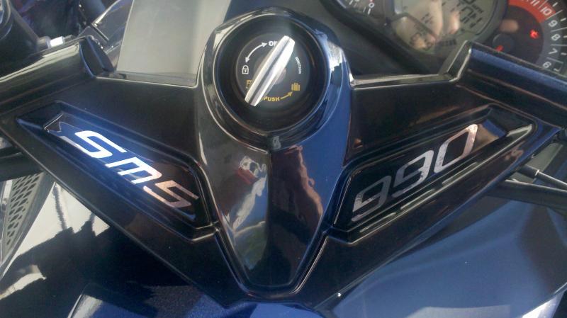 Handlebar powdercoating and decals