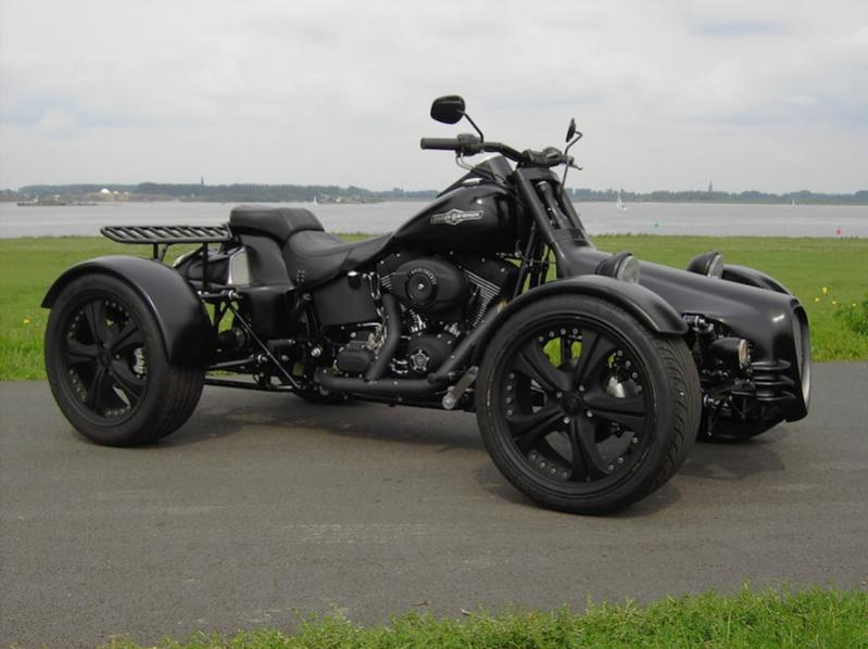 Harley Reverse Trike Coming soon, Q-Tec European Quads and Trikes.