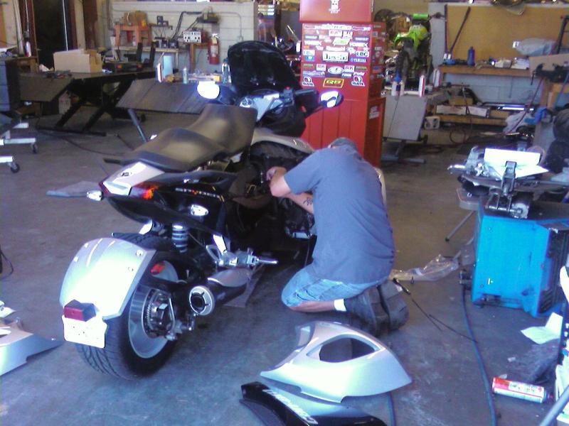 Having 2nd update done with evap line.