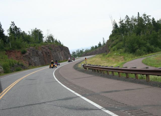 Heading Hwy 61 up the North Shore.