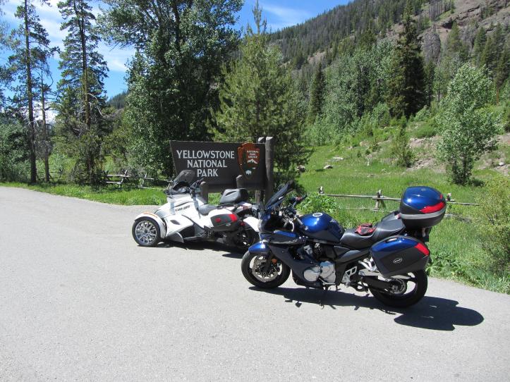 Heading into Yellowstone