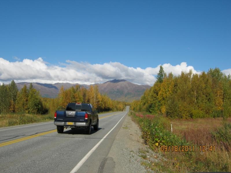 Heading to Hatchers Pass
