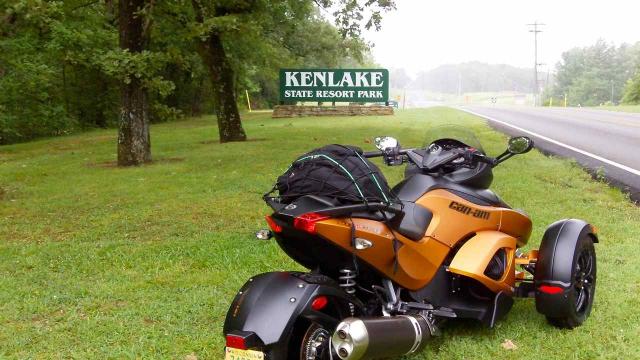 Heading towards the Land Between the Lakes.