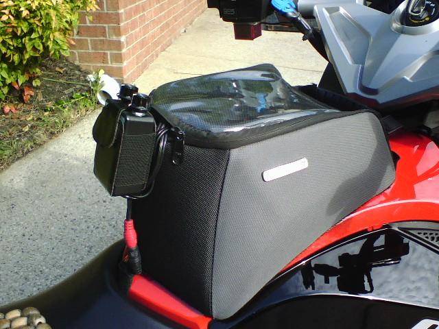 Heated Clothing Control,  Dual control adjusts temperature to pants and socks, and the second knob adjusts temp. for my jacket and gloves.  Wired into