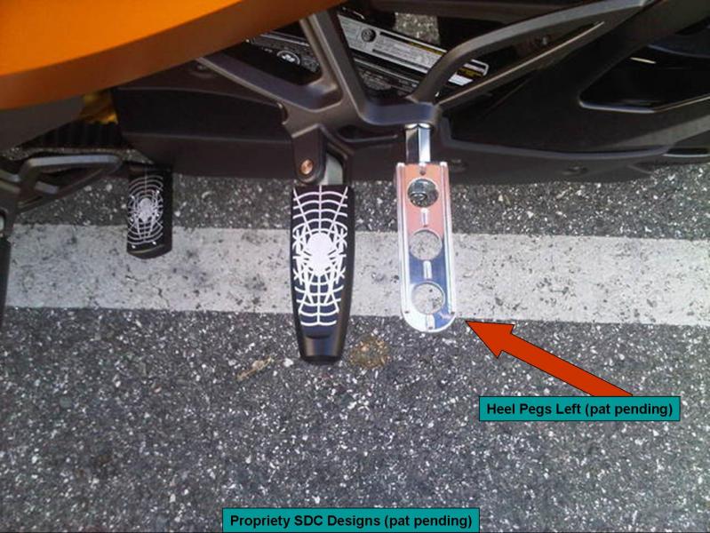 Heel Pegs Left Advertised