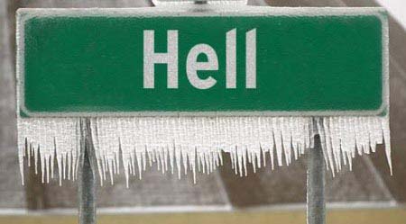hell froze