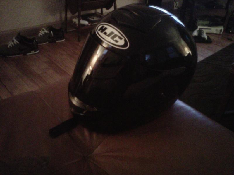 Helmet after face shield mod.