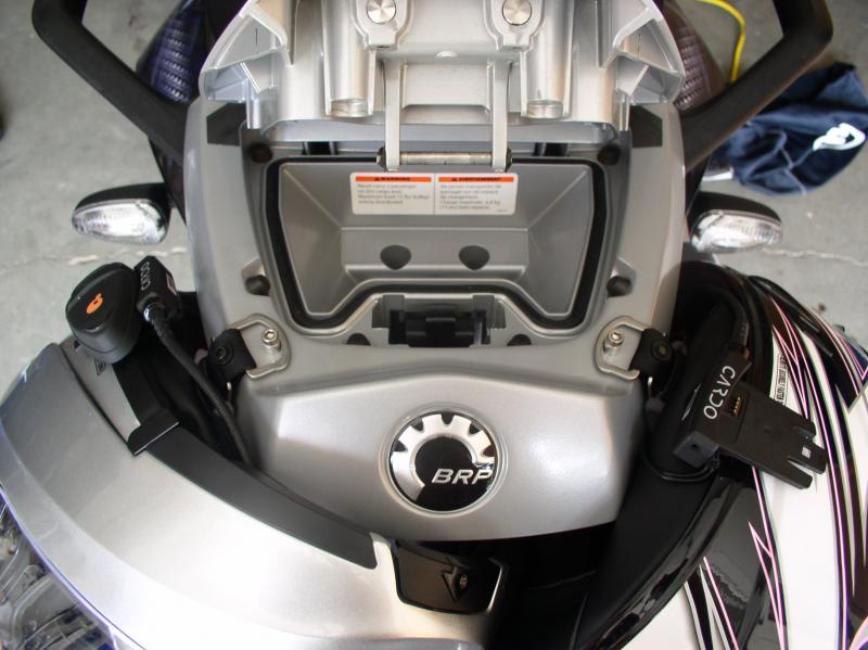 Helmets hang without having to hold them inplace