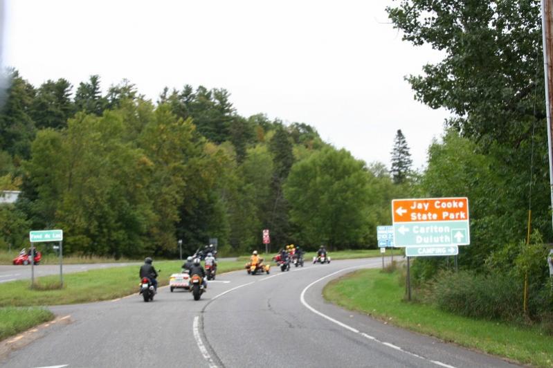 Here's our turn for the best little twisty road in this part of Minnesota!