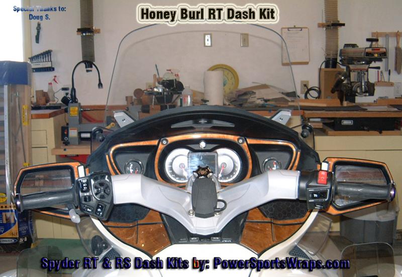 Honey Burl Dash RT Spyder - Wow! Eye catching RT dash kit.. Looks like a Lexus car to me.