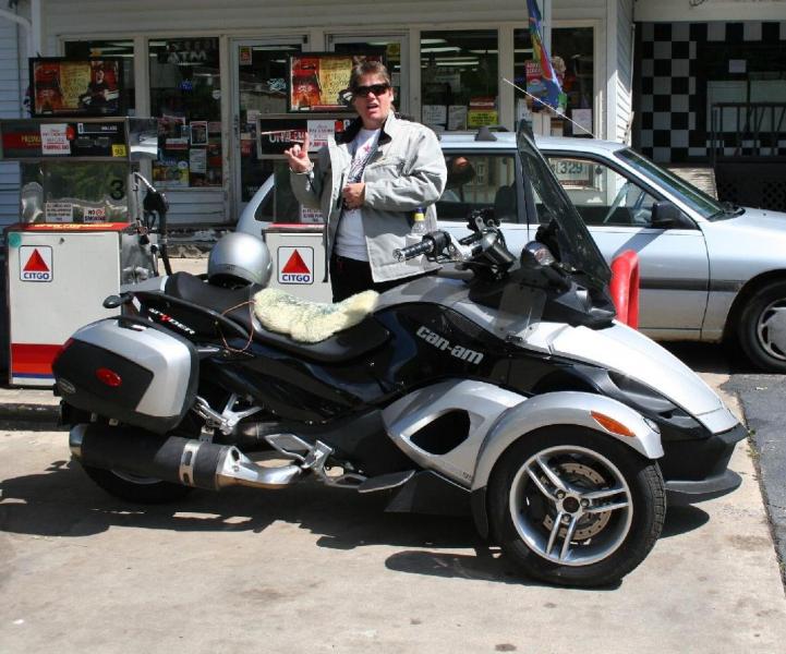 ...how many people does it take to fuel a Spyder?