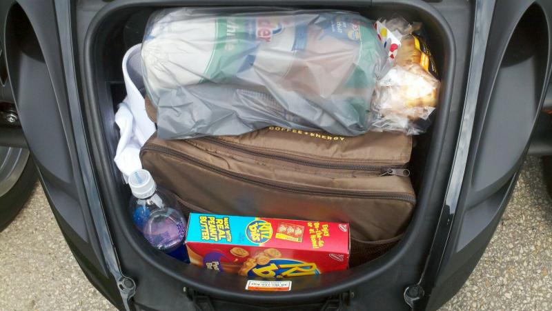 How much can you fit into a Frunk?