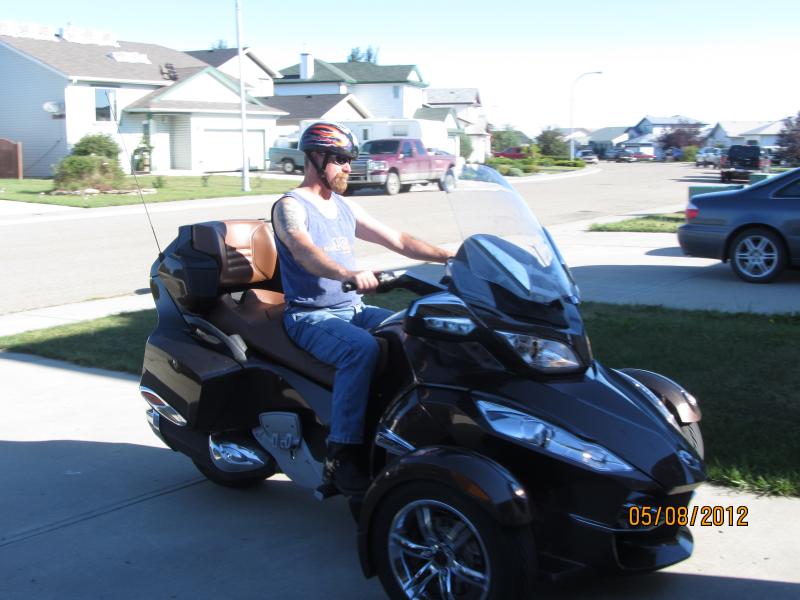 Hubby, Brad had to test it out to.