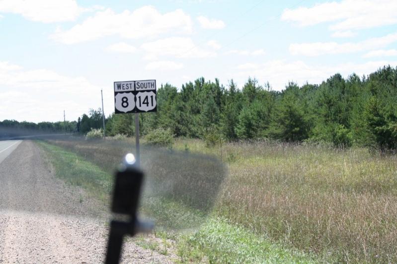 Hwy 141 - I only had to remember 3 highway numbers!